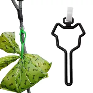 dog poop bag holder, dog bag holder, dog poop bag holder for leash, poop bag carrier
