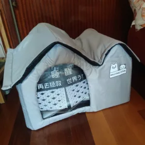 Reçu la Maison de Chien Climatisée d'Été de la part du client A***y