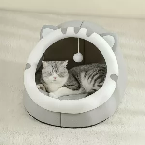 pet house, warm cat bed, cat nest, cat house, cute cat house, cat igloo