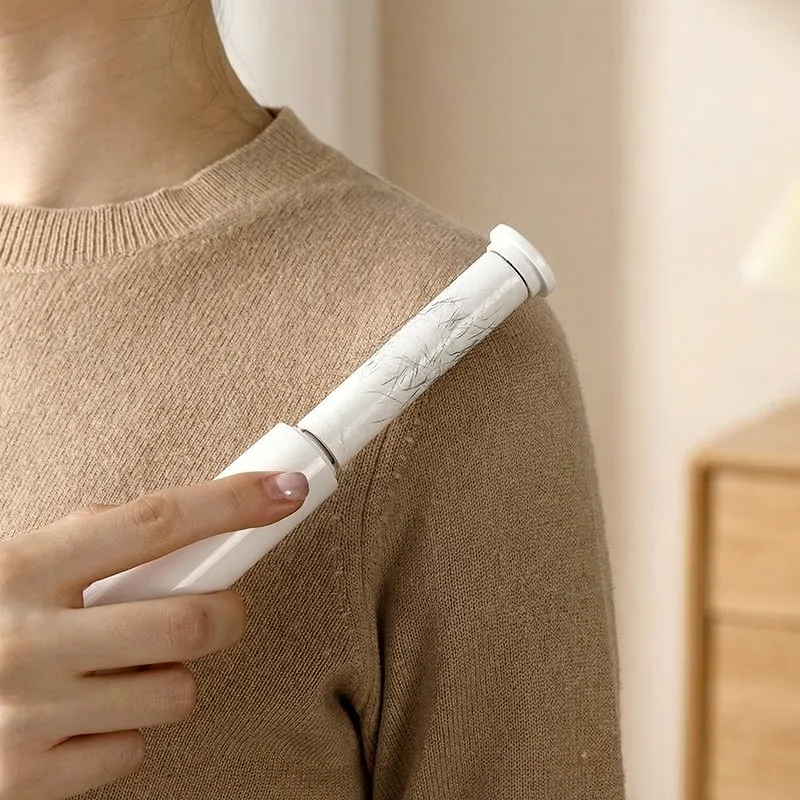 Rouleau adhésif compact pour chien – Outil portable pour enlever les poils d’animaux